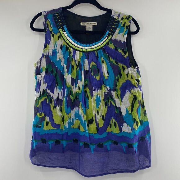 3For$20 Requirements Purple/Blue Print Size Small - Picture 1 of 7